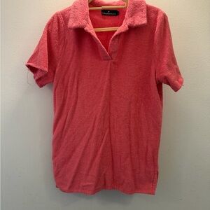 Pomander Place Terry Coverup Dress Coral